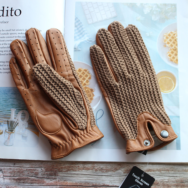 Gants de conduite pour hommes  - Leather Driving Glove avis et prix