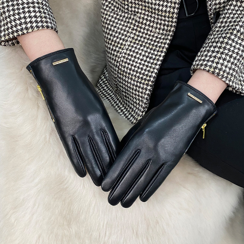Gants en cuir de mouton pour f - Leather Driving Glove avis et prix